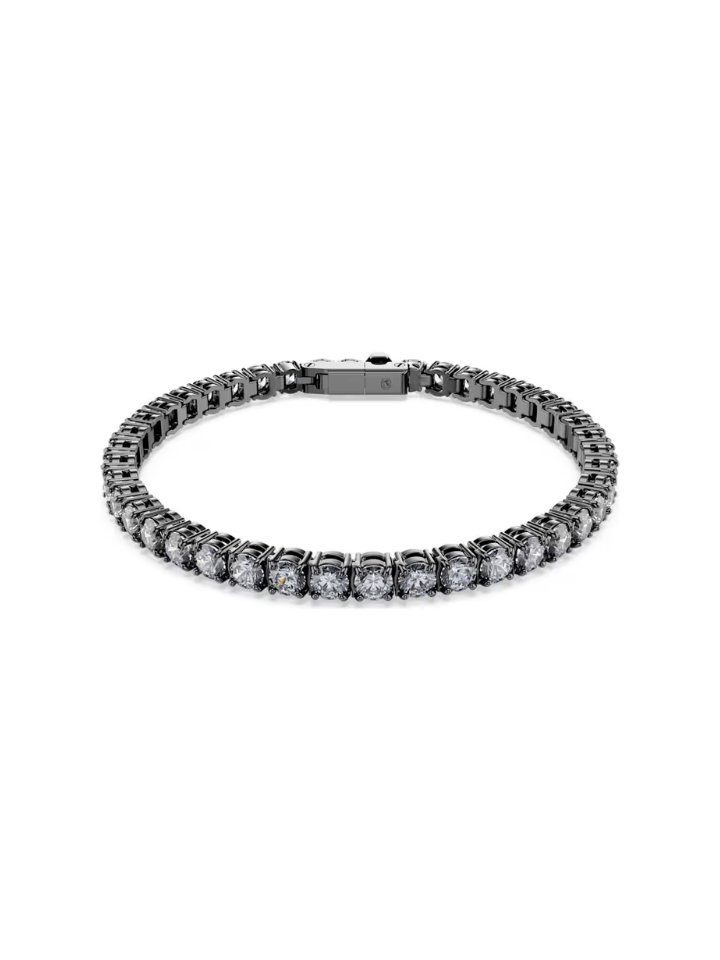 Bracelet Swarovski Matrix Métal plaqué ruthénium